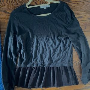 LOFT Peplum Sweater